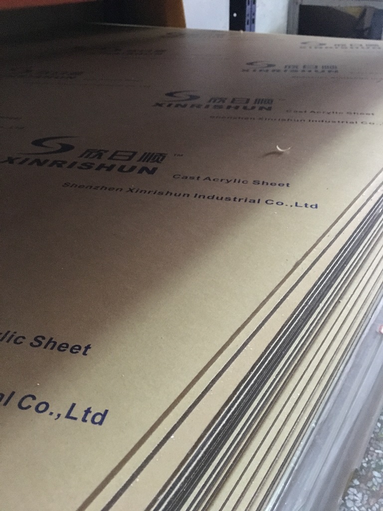 欣日顺透明8mm*1220*2440有机玻璃高透不变形不发黄用于高端制品