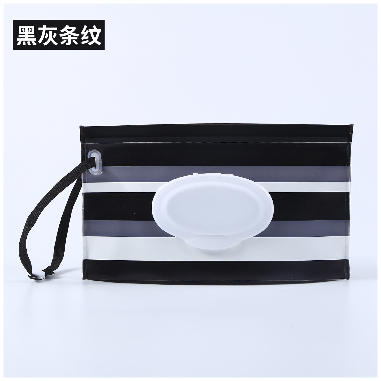 En stock al por mayor bebé EVA bolsa de tejido húmedo bolsa de embalaje extraíble portátil Flip ventana sanitaria bolsa de tejido húmedo bolsa