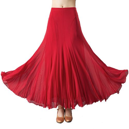 Ballroom dance skirts for women modern dance national standard dance friendship dance practice performance