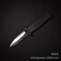Comical Prank Spring-Extending Knife for Amazon Export, Novelty Gag Plastic Extendable Knife Toy