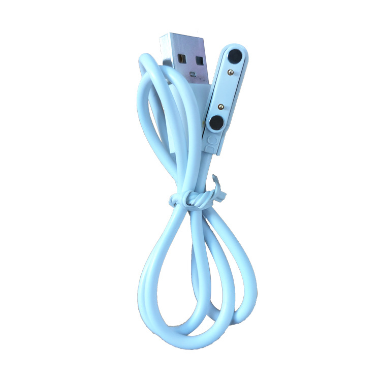 Small day waterproof Charging line children Telephone watch Magnetic attraction waterproof Charging line Waterproof charging cable