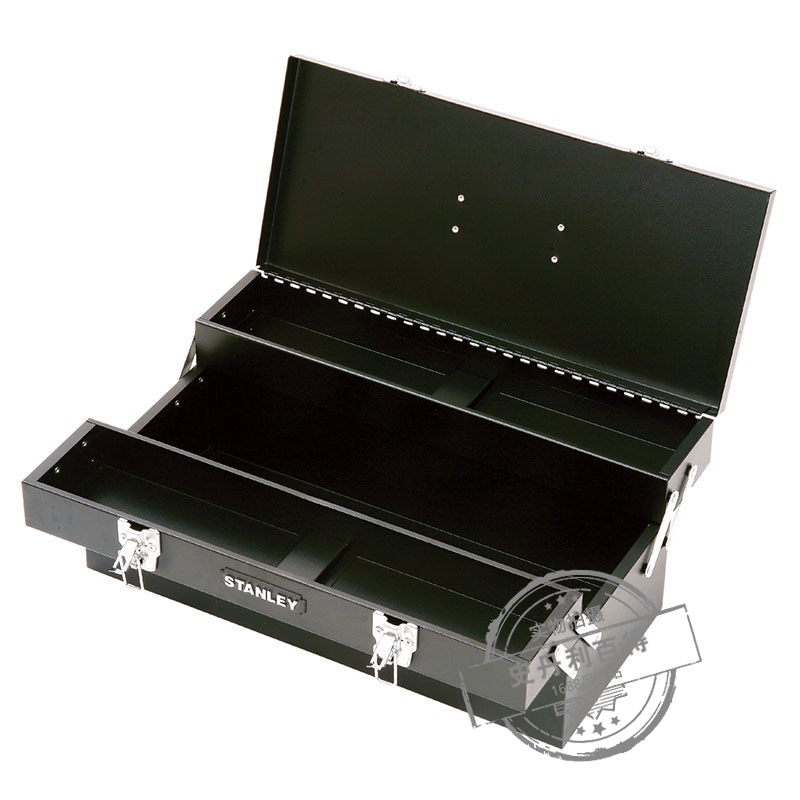 STANLEY/史丹利 手提五金工具箱 家用维修多功能大号收纳箱工具盒