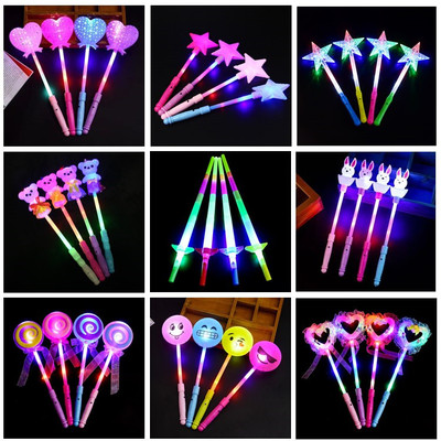 发光爱心棒米粒棒演唱会道具厂家货源夜市地摊儿童玩具小礼品批发