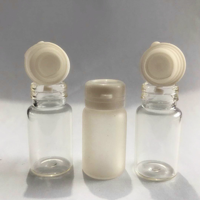 20*40透明锁口瓶 5ml管制瓶   药用玻璃瓶 厂家直销 可蒙砂 烫印