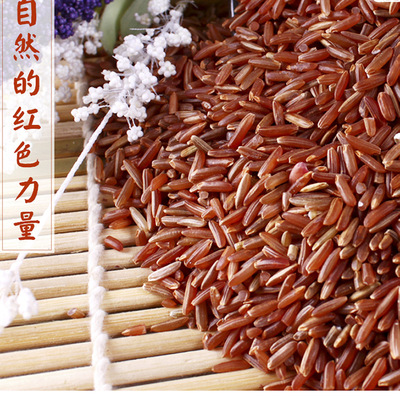 大量批发供应新米红米优质有机五谷杂粮养生粥东北大米稻谷粮食|ru