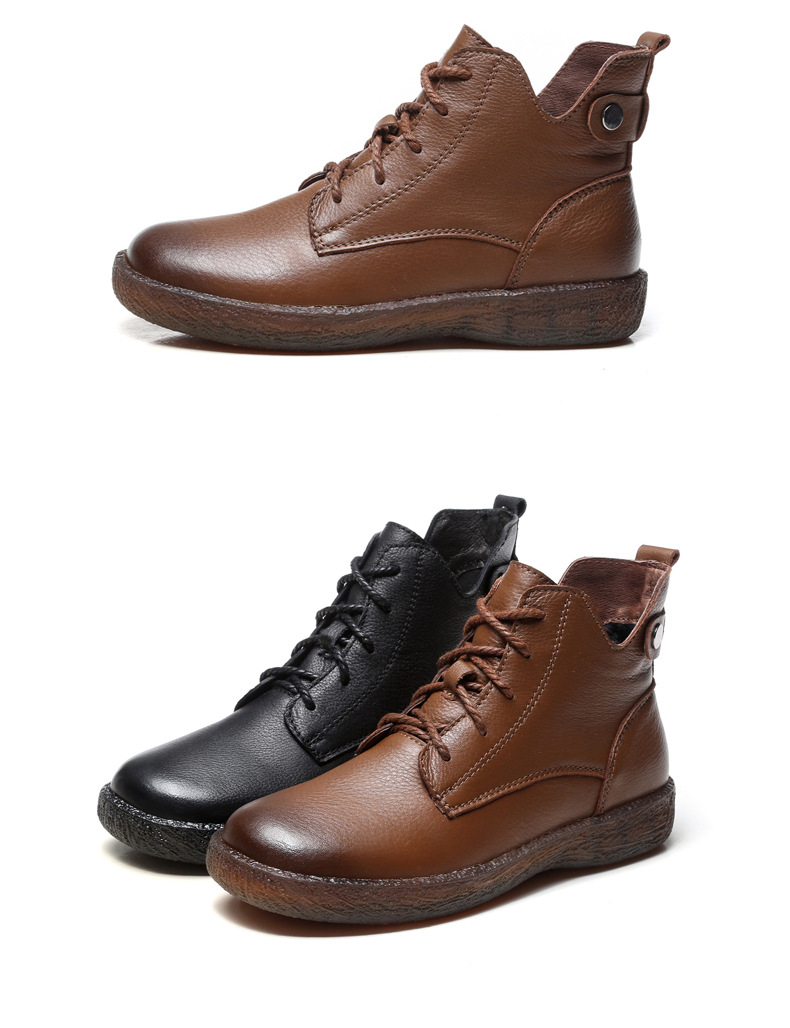 Bottes femme INFOHOMME en En cuir - Ref 3354726 Image 22