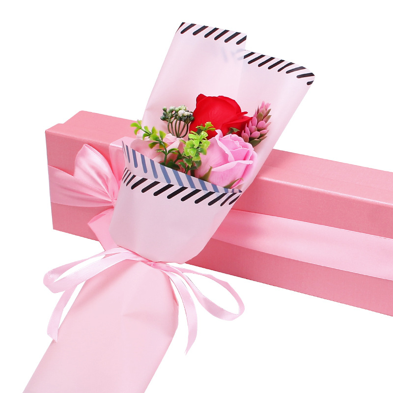 3朵玫瑰新款三色红2-800J