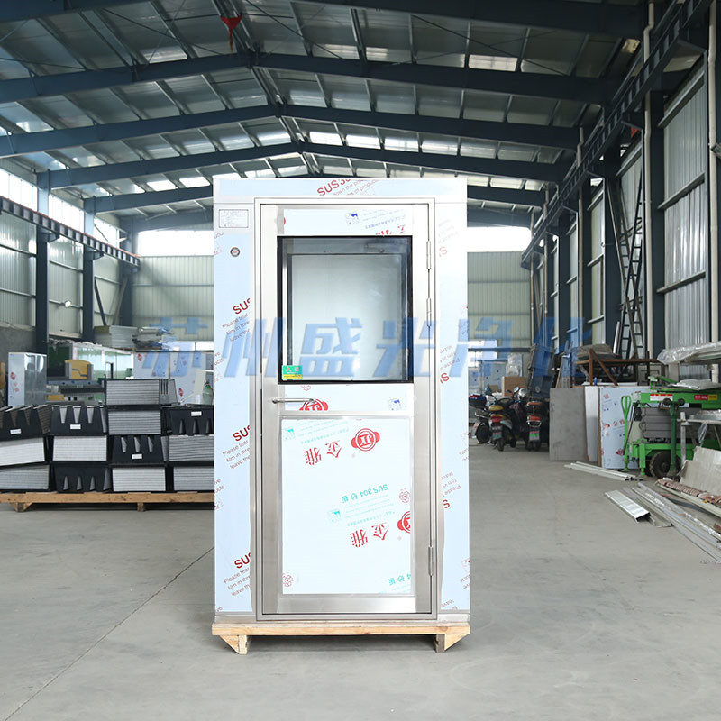 单人不锈钢风淋室 单人双吹风淋室 304经济型风淋室批发供应