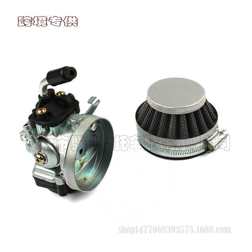 Мини-аксессуары для мотоциклов 37/50/80CC Carburetor air filter 2 карбюраторы