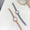 Retro steel belt, watch for elementary school students, chain for leisure, simple and elegant design, Korean style