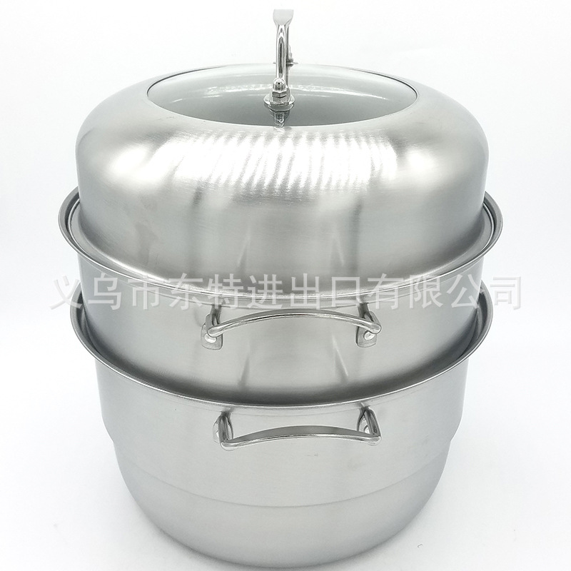 厂家直销蒸锅带磁双层蒸锅家用蒸煮多用锅蒸汤锅促销礼品赠品详情图4