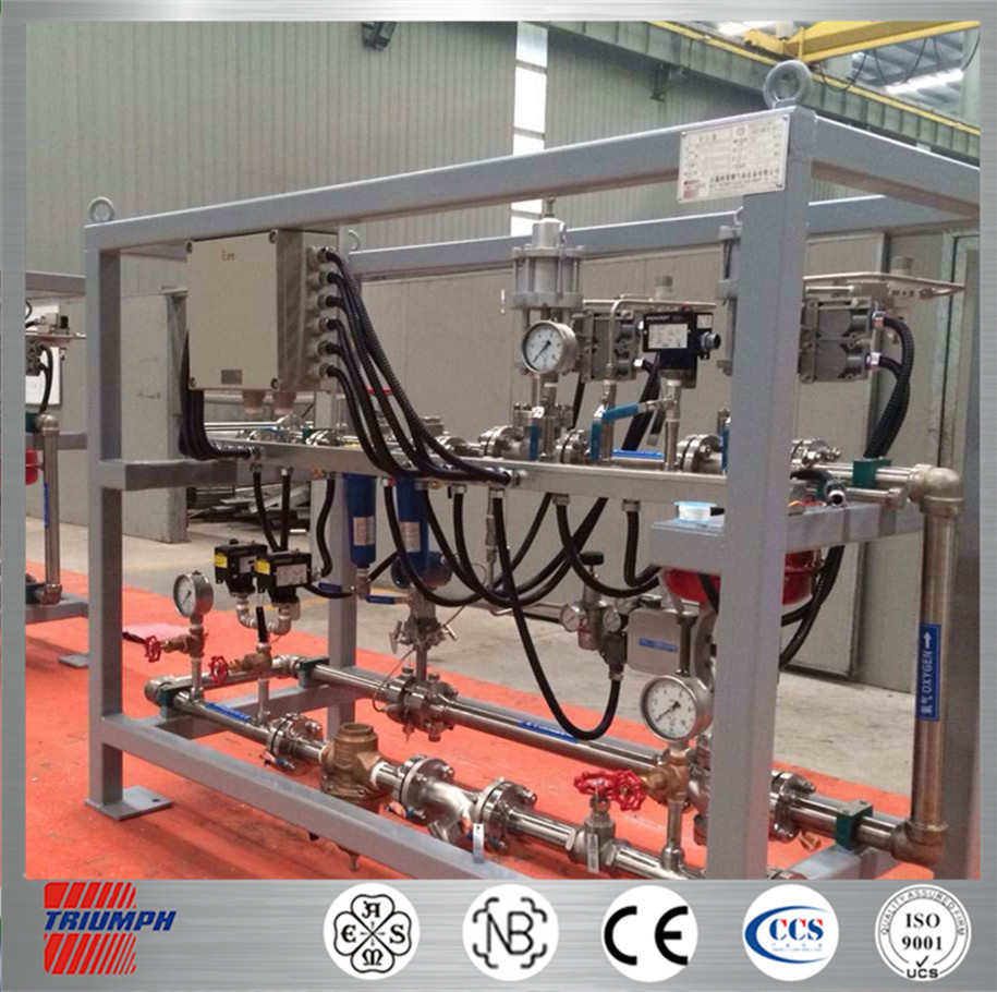 ASME/GB/NB/LNG气化站减压计量撬/工业气体减压装置计量/调压