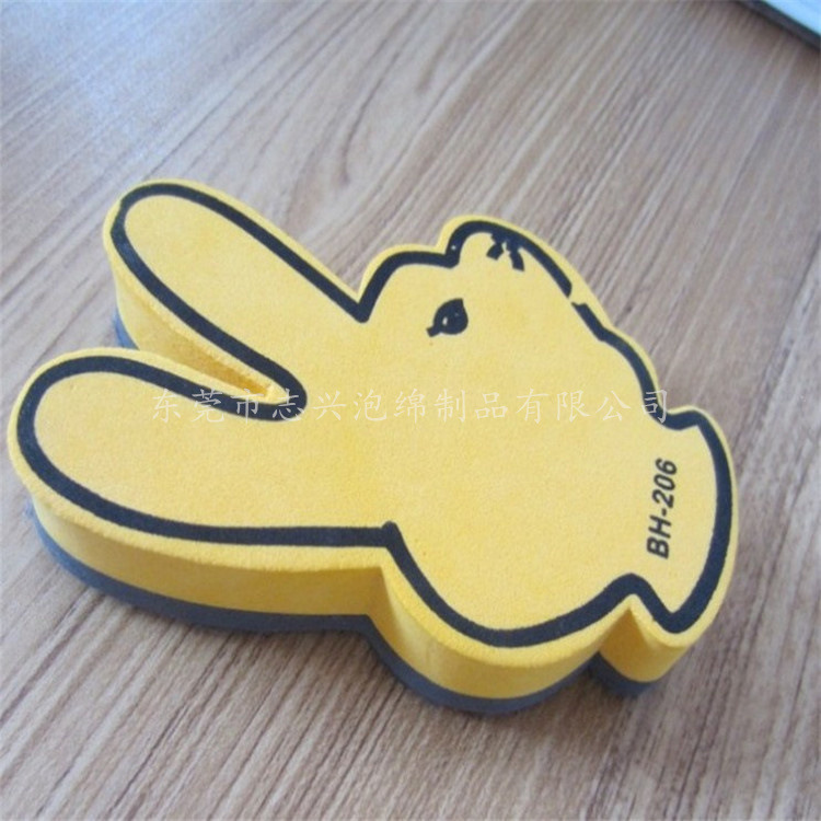 生产出口彩虹混合雪糕海绵擦子 沐浴海绵来图样定制