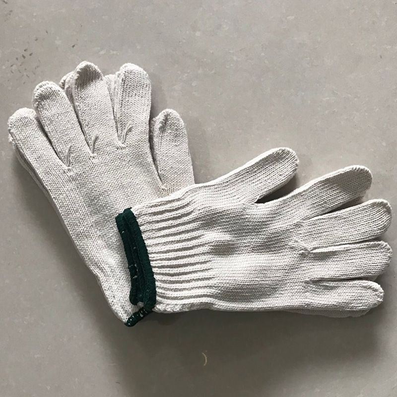 廠家批發勞保手套 本白棉紗手套 新品700g棉手套耐磨防護