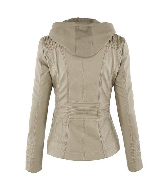 Veste cuir femme en PU - Ref 3447365 Image 57