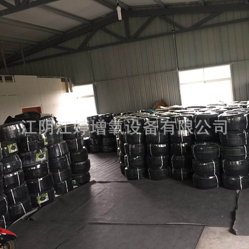 Нано-поры аэрации, труба подводной оксигенации, кислородная труба аквакультуры 16*9, один рулон 200m, фиксированная