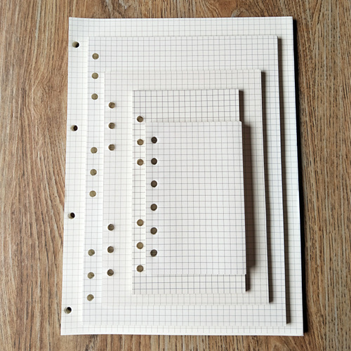 Dowling paper loose-leaf refill porous multi-specification notepad loose-leaf square refill loose-leaf notebook