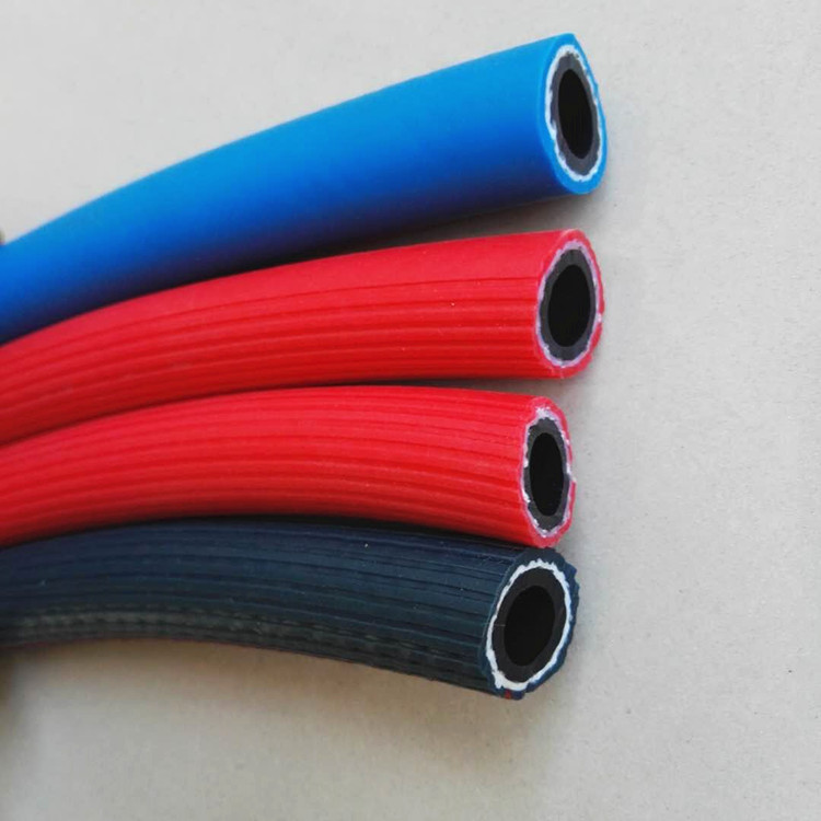 批发橡塑高压氧气管乙炔管 内径8mm气焊切割氧气乙炔管