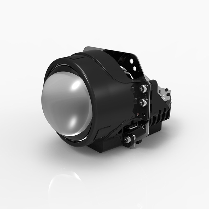 LED de doble luz lente coche LED faro coche de doble luz Modificación de lente faro resalte alto foco