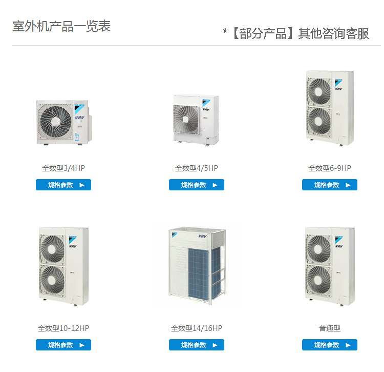 北京大金商用中央空调 直流变频VRV多联机室外机 酒店中央空调-阿里巴巴