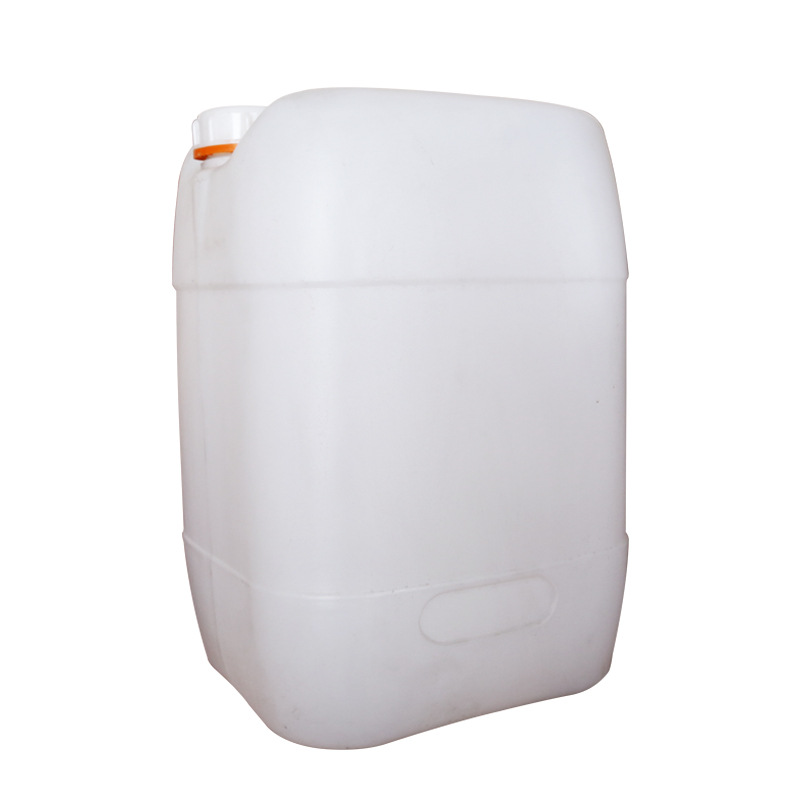 厂家批发25kg塑料桶带盖方形化工桶25l加厚食品级pe白色方桶制作