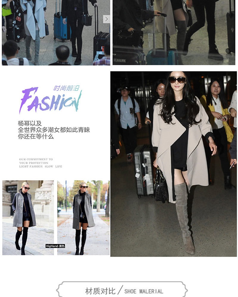 Bottes femme en Daim - Ref 3355151 Image 14