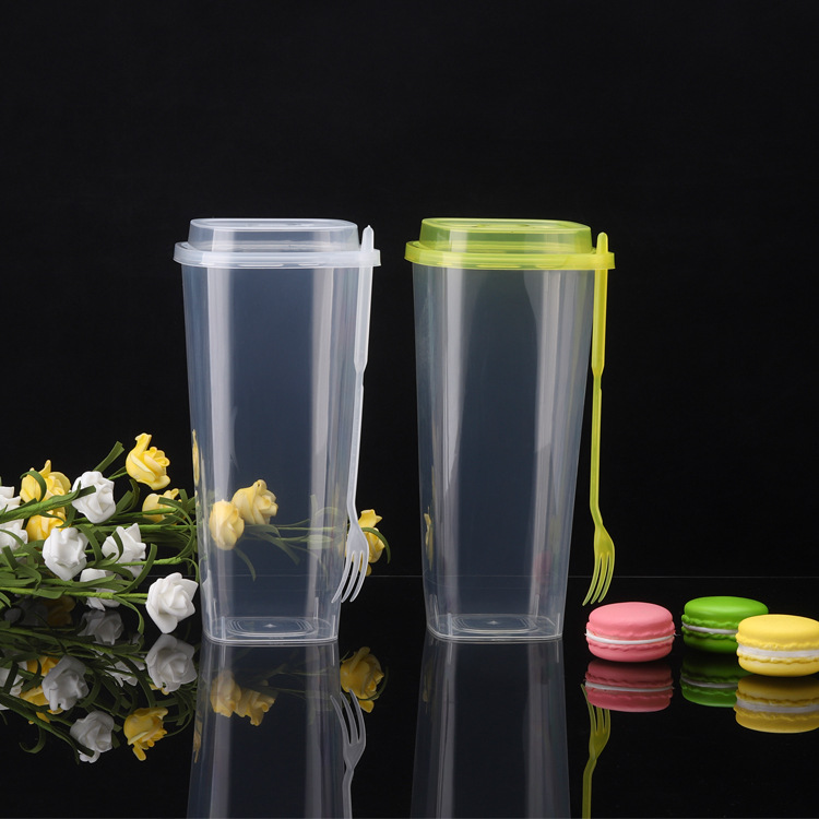 disposable Plastic Party Cup Fruit tea Drink Cup transparent thickening Injection molding pp Spot Sifang Cup
