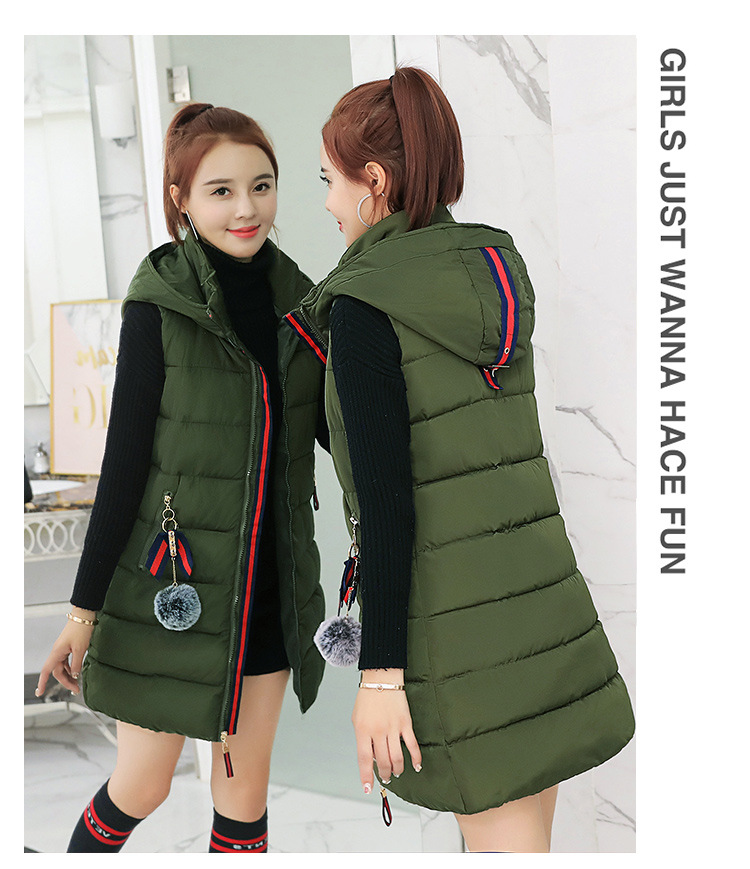 Gilet femme en Mélange de coton - Ref 3316385 Image 38