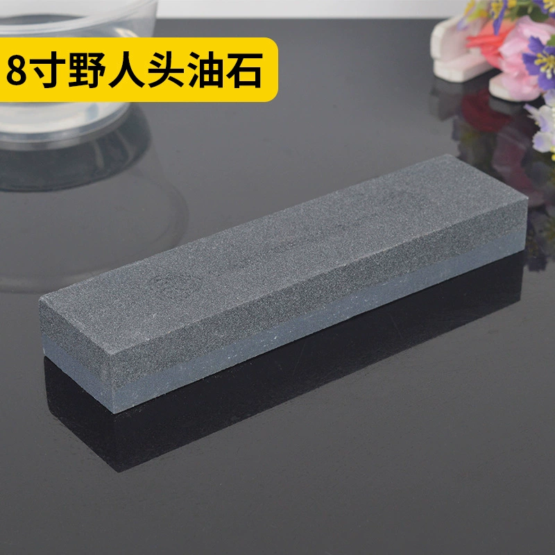 Заводские продажи 8 дюймов карбид кремния Savage головка масляный камень 108S инструмент Шлифовальный Двухсторонний старик голова масляный камень оптом