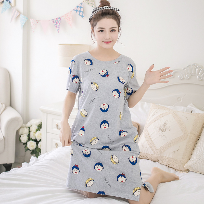 短袖小丸子灰色裙1