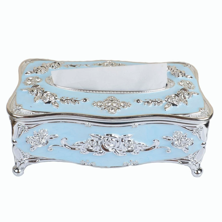Декоративная tissue box европейский стиль, держатель салфетницы из цинк-сплава, несколько цветов