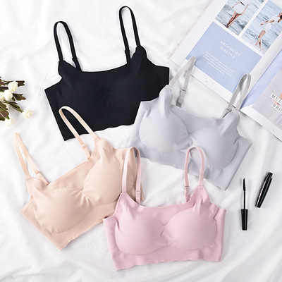 PREMIER Confidence 2 No trace lady Underwear Wireless Single chip sleep yoga motion Bras Underwear