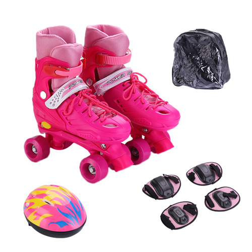 Men and women's double row roller skate inline skates set factory supply wholesale roller skates inline skates ice skates 