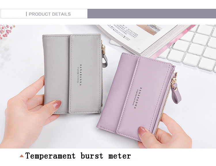 Wallet Short Paragraph Wallet Korean Version Multi-card Pocket Small Wallet display picture 10