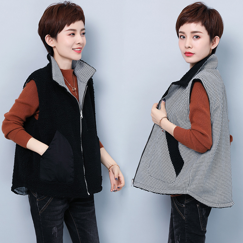 Gilet femme en Agneau cachemire - Ref 3316250 Image 1