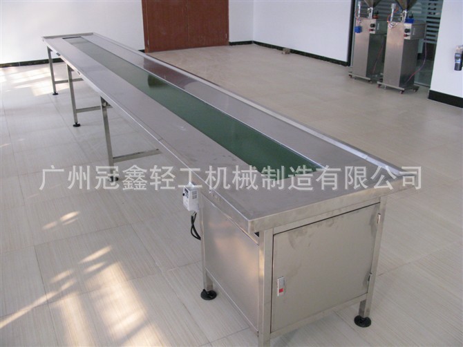 化妆品尼龙皮带输送机 PVC皮带输送机 带式输送机 流水作业工作台