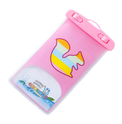 创意卡通手机防水袋2018新款 游泳防水手机袋通用防水套厂家批发