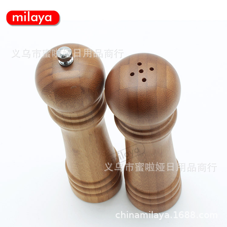 竹制胡椒磨主图5
