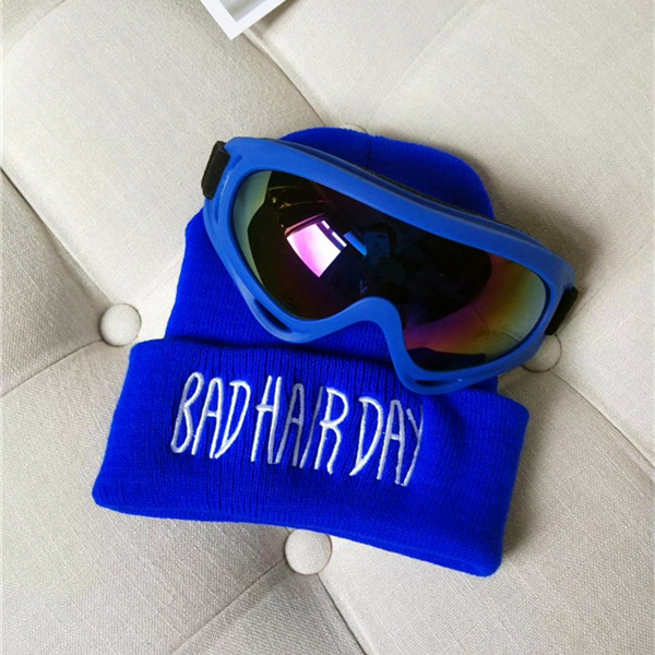 Niños Unisex Casual Hip Hop Letra Lentes Bordado Gorro De Lana display picture 7