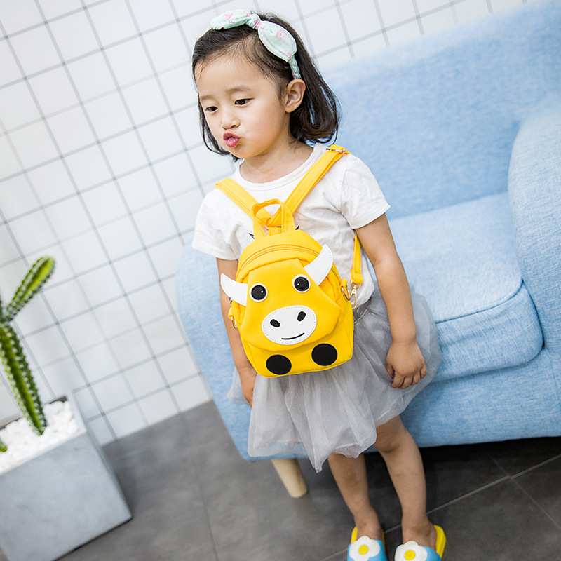 廠家批發2019新款兒童雙肩包韓版潮流斜挎包手機包零錢包卡通可愛