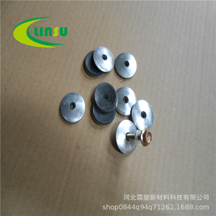 厂家批发PC阳光板耐力板配件 钻尾螺丝 防渗水30垫片  胶皮垫片