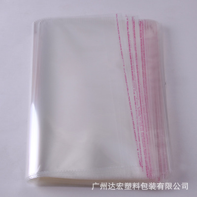 opp bag 9*13 +2 self adhesive bag Transparent plastic bag Garment bags Closure pockets Custom Printing