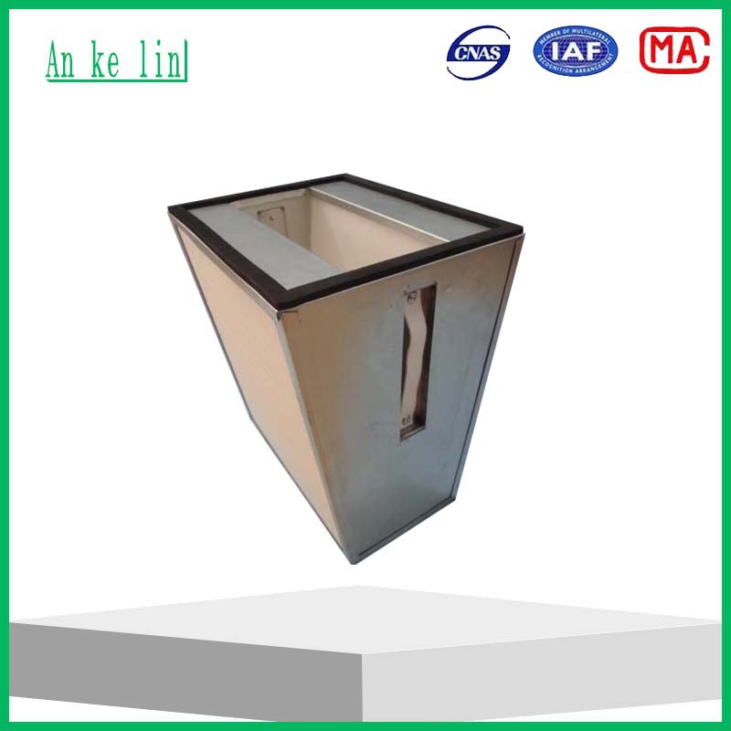 厂家直销梯形过滤器双面hepa滤网V型h13滤网尺寸订做过滤器