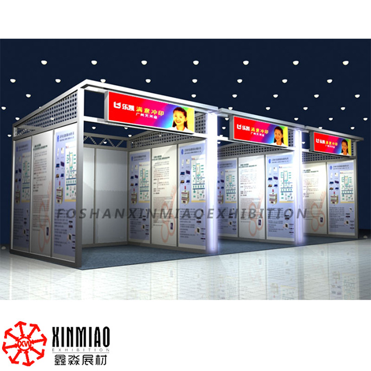 展览器材标摊铝合金80方铝型材特装展位展台标摊展位搭建设计制作