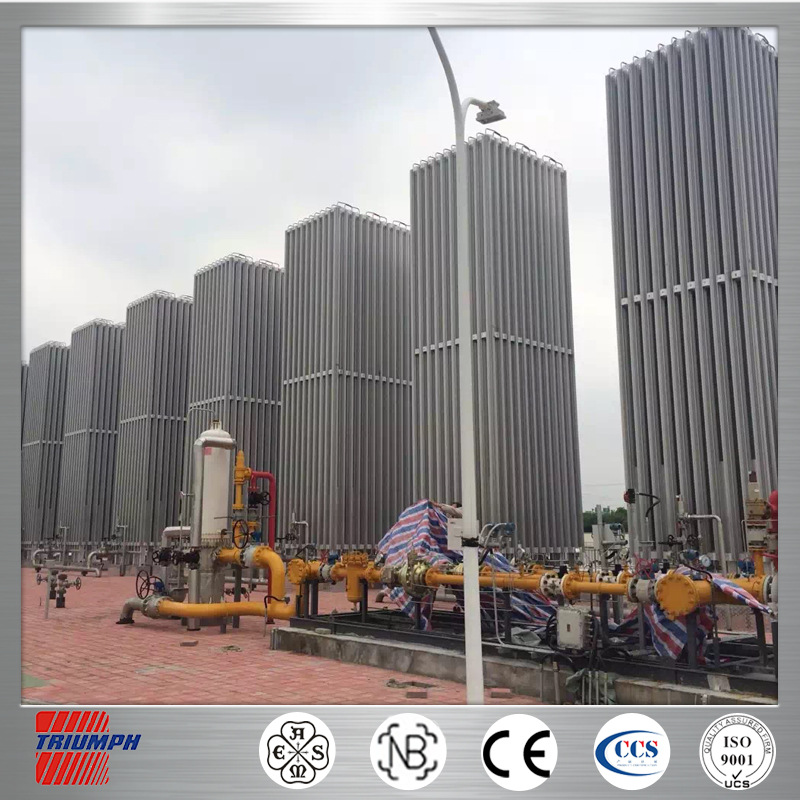 ASME/GB/NB/气化器/水浴式空温式/LNG/LOX/LIN/高效节能/铝制