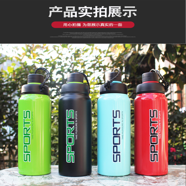 热销新款不锈钢保温壶旅游登山壶车载水壶户外运动水壶可定制logo