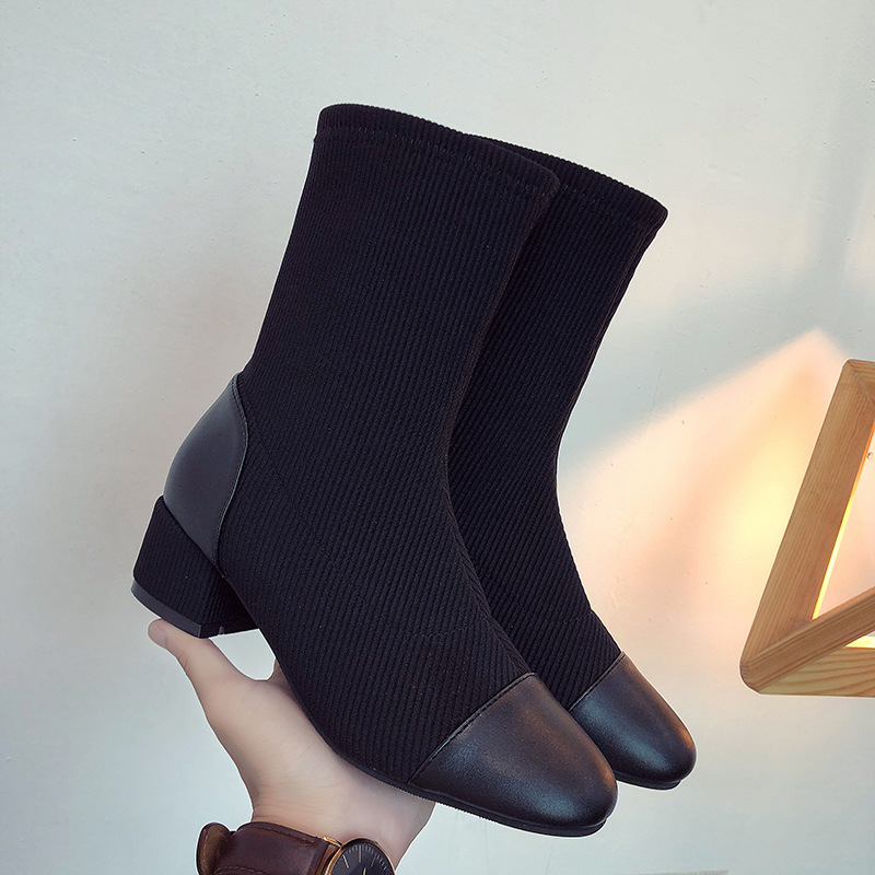 Bottes femme en PU artificiel - Ref 3355205 Image 33