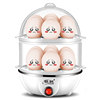 Factory wholesale home double -layer steamer automatic power -off eggs polyphon stainless steel mini breakfast artifact
