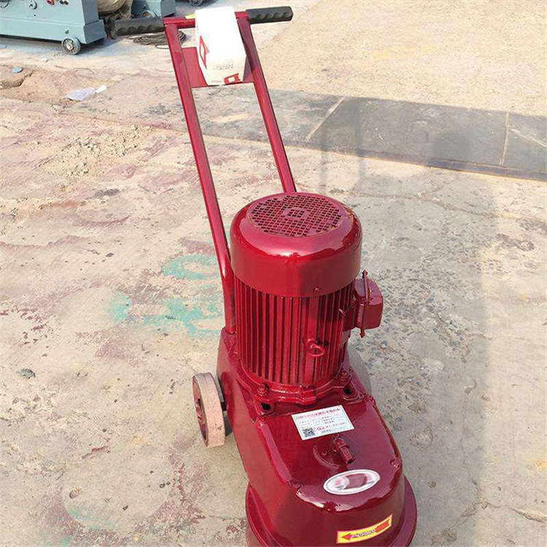 混凝土路面磨平设备 手持式水磨石机 直销水磨石机地坪磨平磨光机