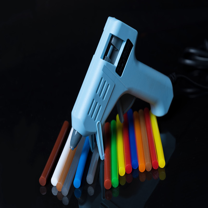 热熔胶枪20W 批发认证热溶胶枪7mm直径胶枪机便携电动耐用